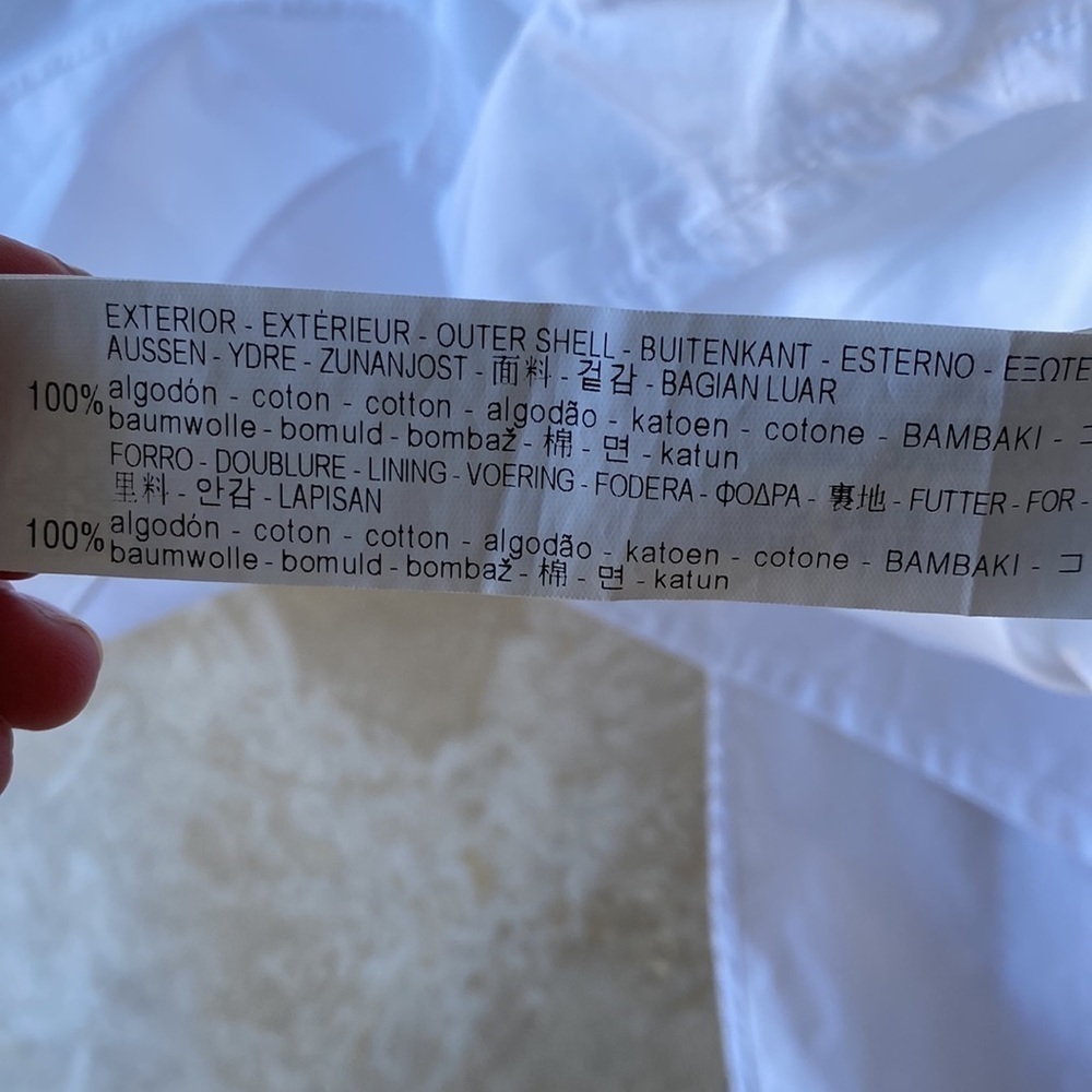 Zara Basic Collection White Off The Shoulder Romp… - image 6